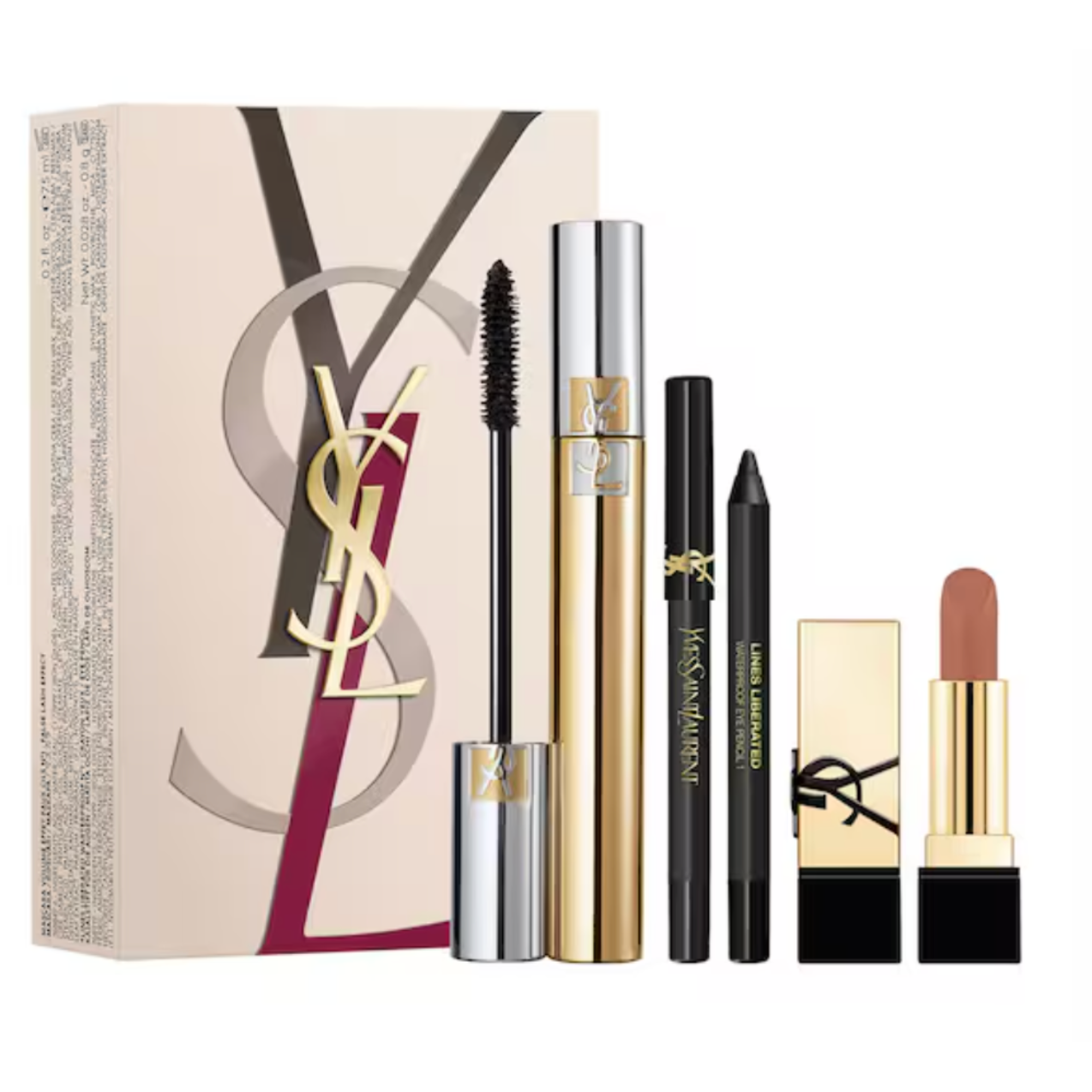 YVES SAINT LAUREN -  Mascara Volume Effet Faux Cils - Coffret Cadeau Femme