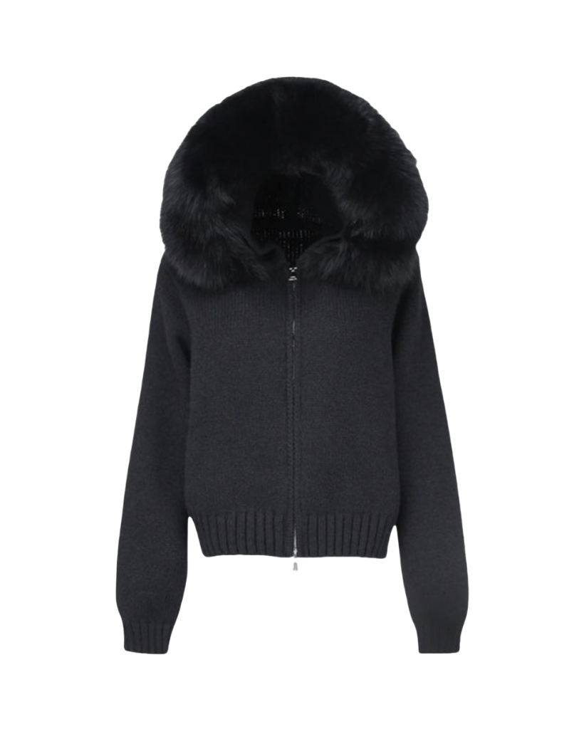 Gilet en fourrure - MARRON