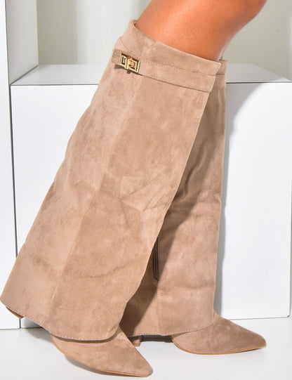 Sancarat Khaki Boots